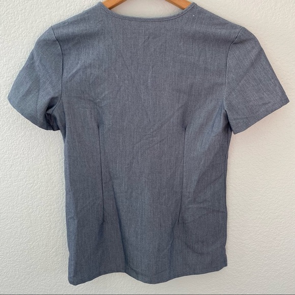 Figs Graphite Gray Scrub Top - Picture 3 of 3